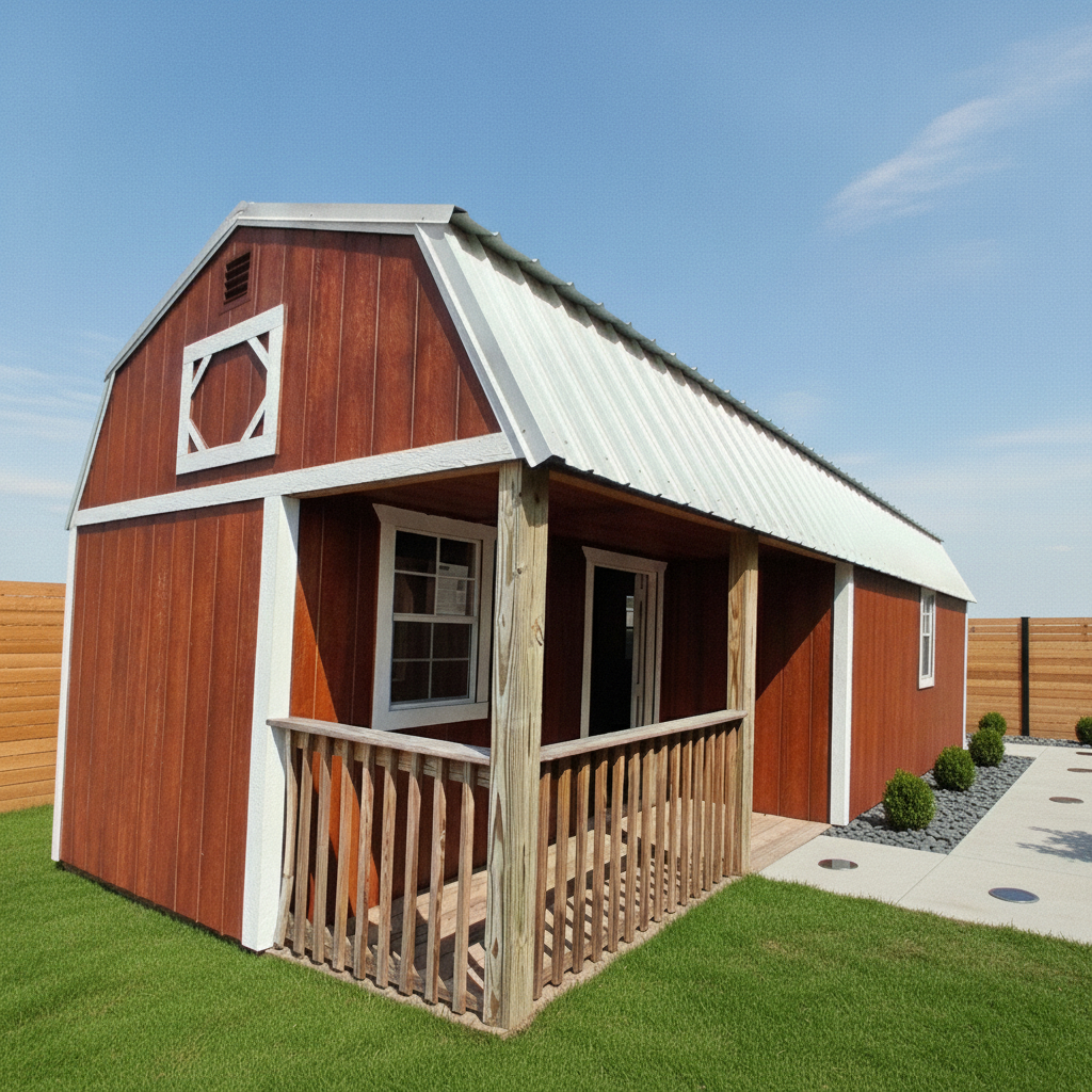 View details for 12 x 32 Lofted Barn Cabin