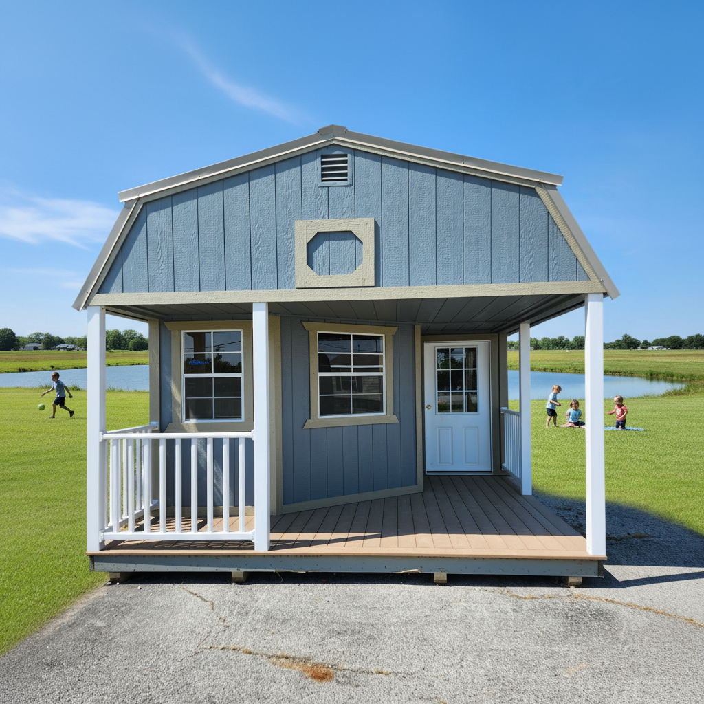 View details for 14 x 32 Deluxe Lofted Barn Cabin