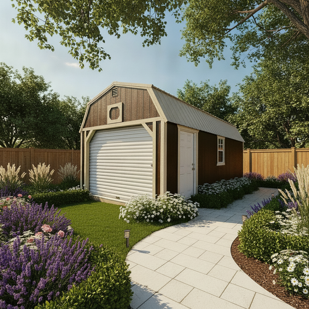View details for 12 x 24 Lofted Garage