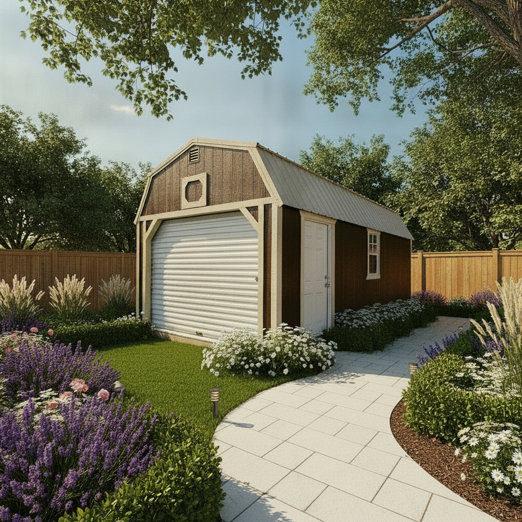 View details for 12 x 24 Lofted Garage