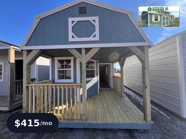 View details for 12 x 32 Deluxe Lofted Barn Cabin