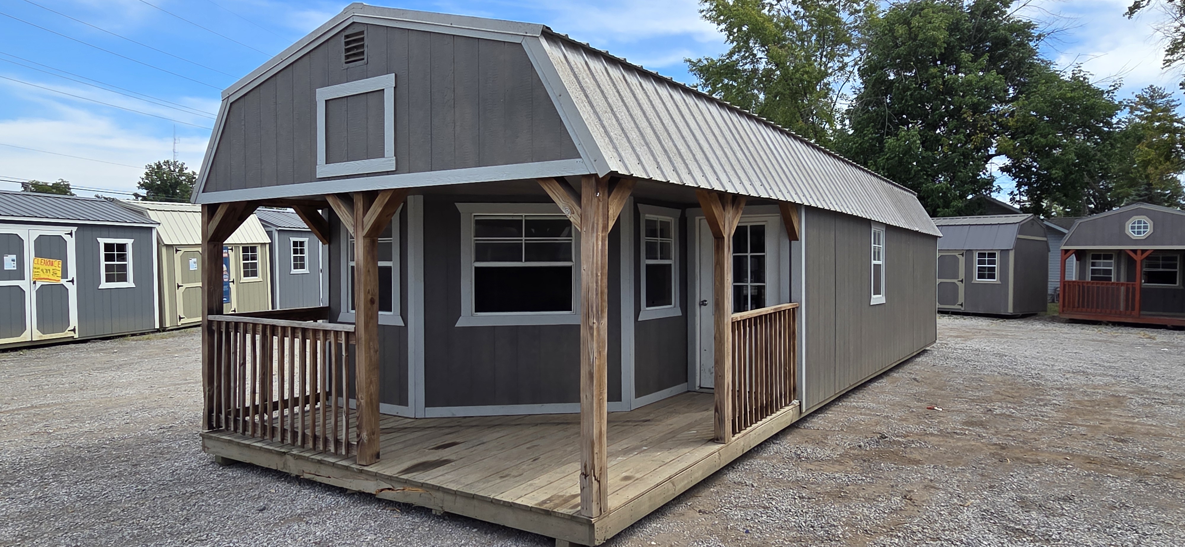 View details for 14 x 40 Deluxe Lofted Barn Cabin
