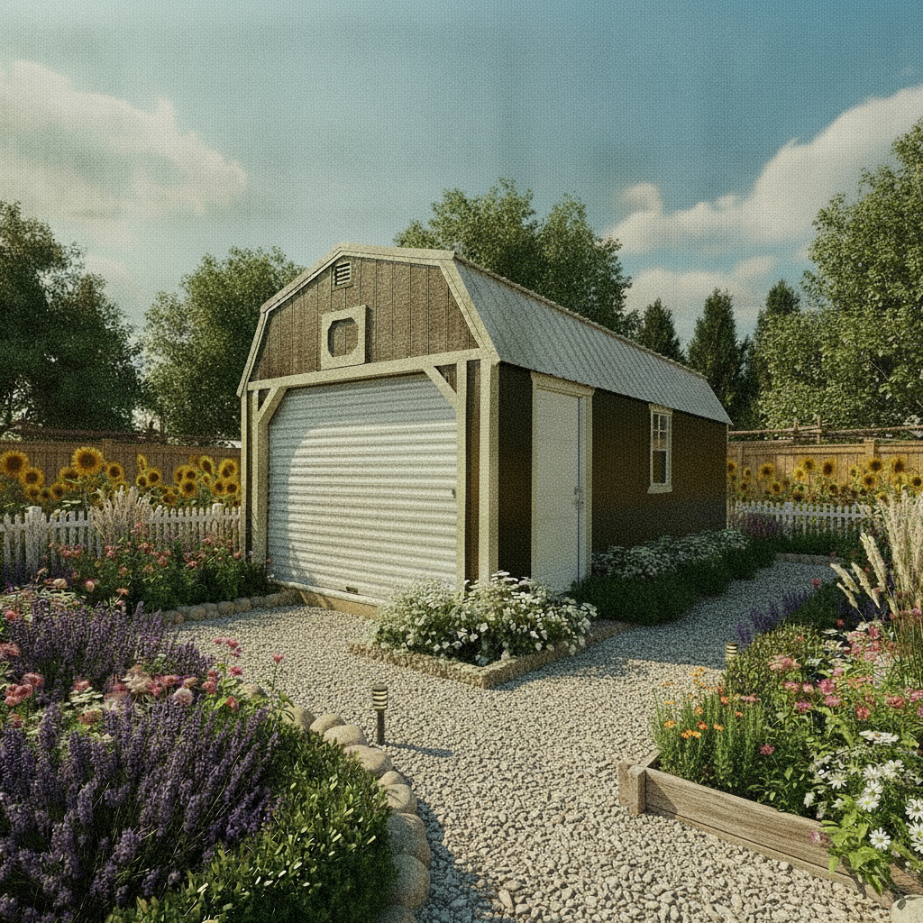 View details for 12 x 24 Lofted Garage