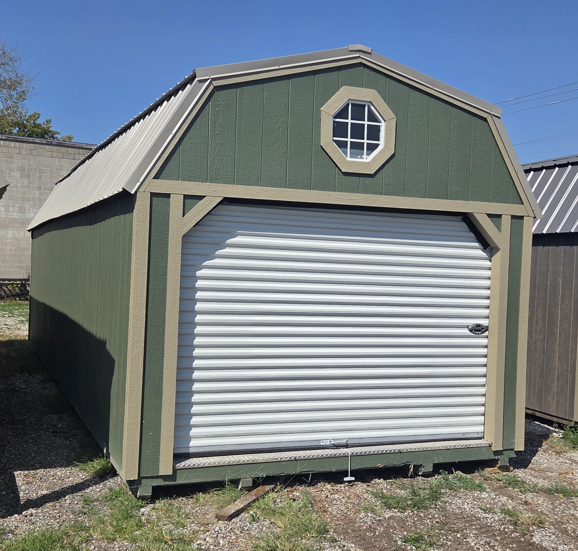 View details for 12 x 32 Lofted Garage