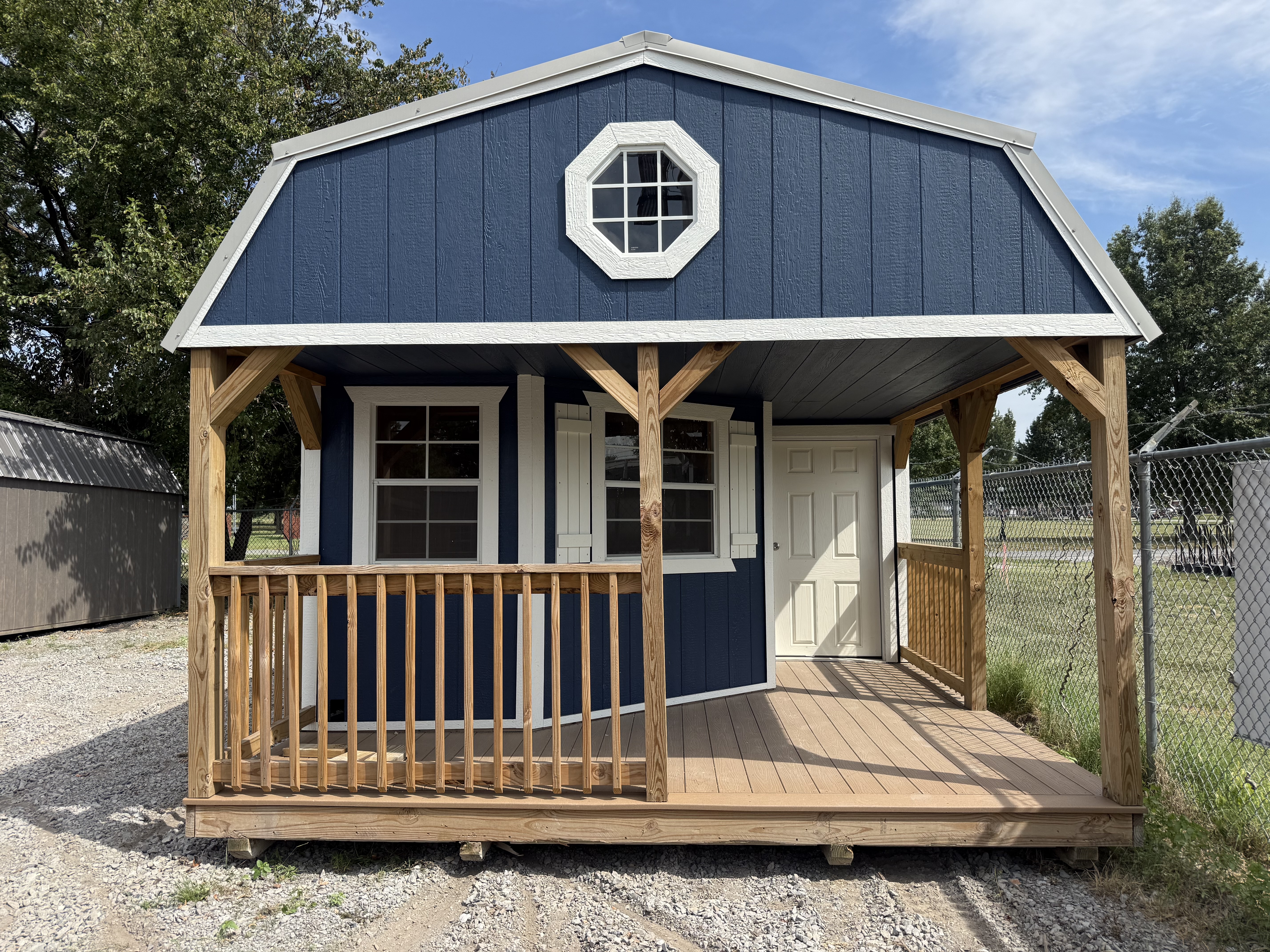 View details for 14 x 40 Deluxe Lofted Barn Cabin