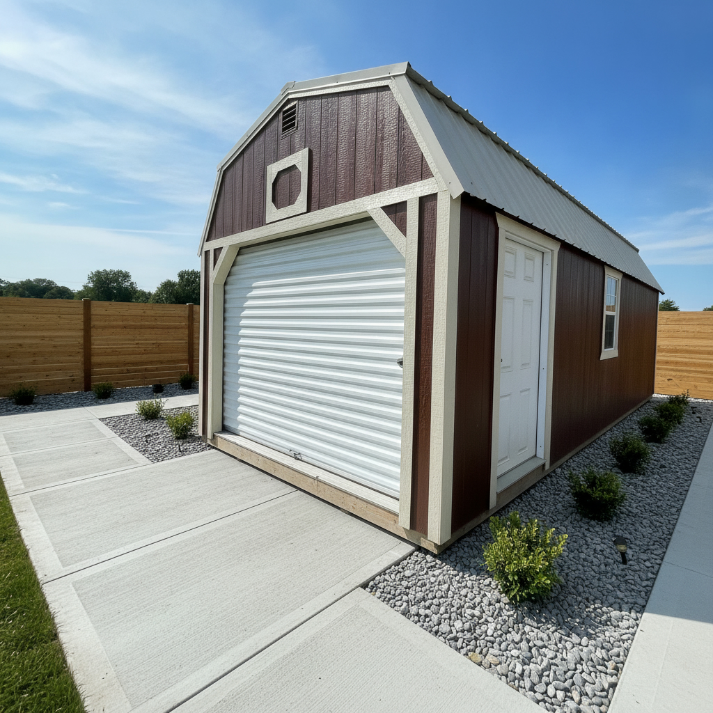 View details for 12 x 24 Lofted Garage