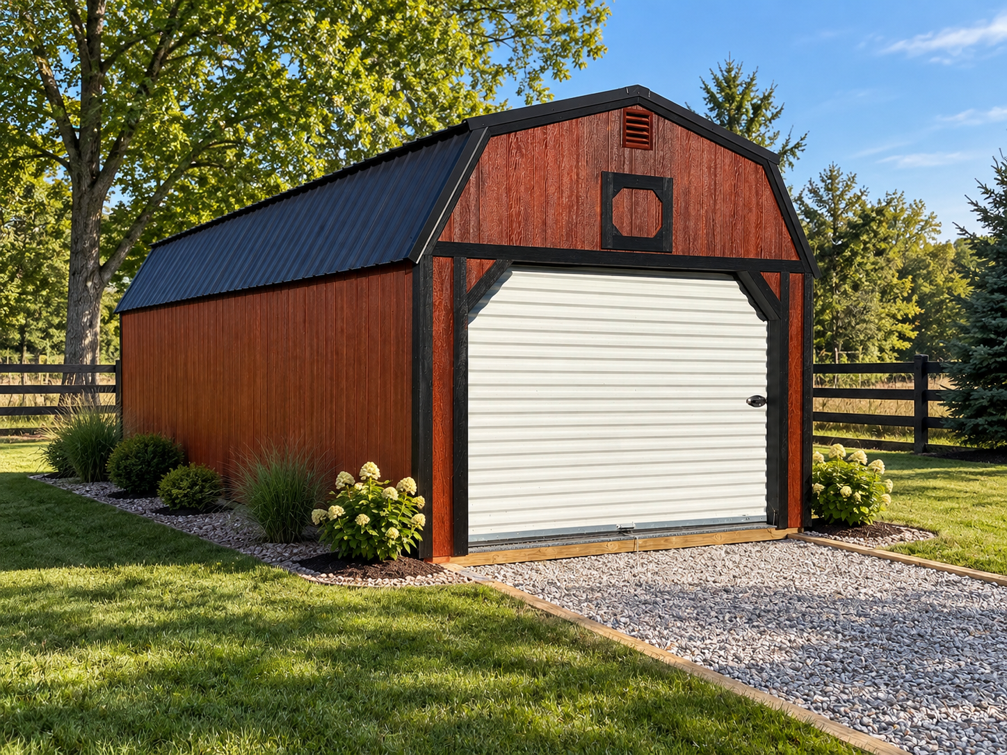 View details for 12 x 32 Lofted Garage
