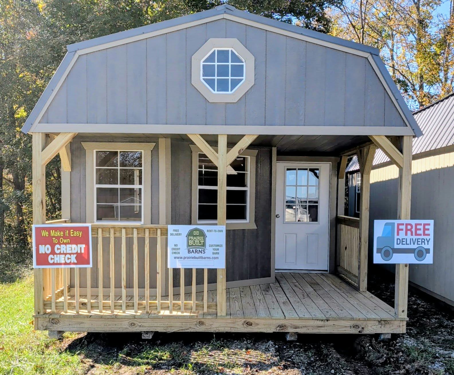 View details for 14 x 40 Deluxe Lofted Barn Cabin