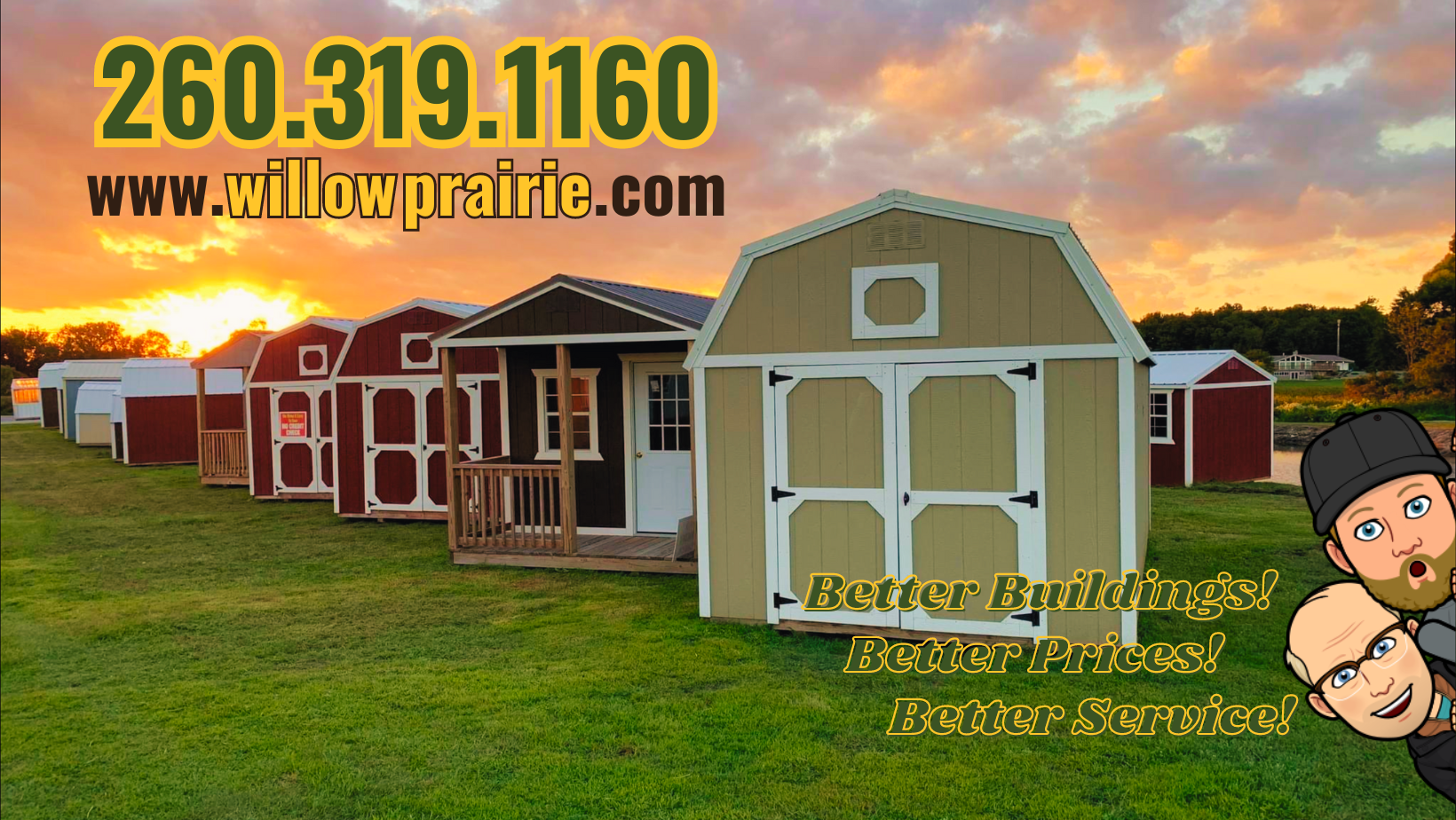 Willow Prairie Portable Buildings — Fremont, Indiana - Founder Dealerships